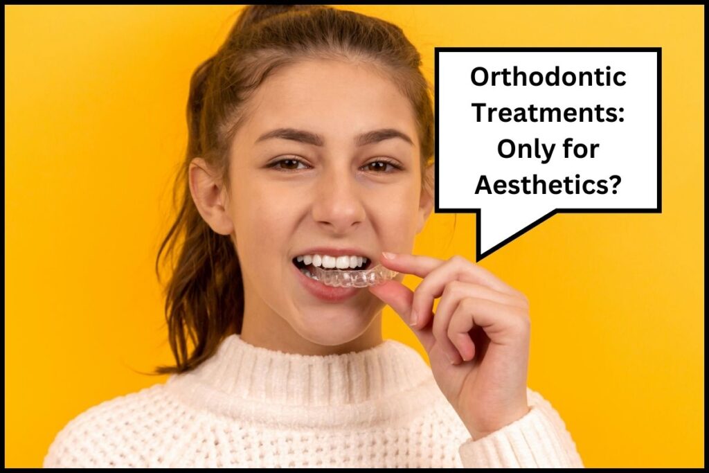 Orthodontic treatment, malocclusion, malalignment, Aesthetics